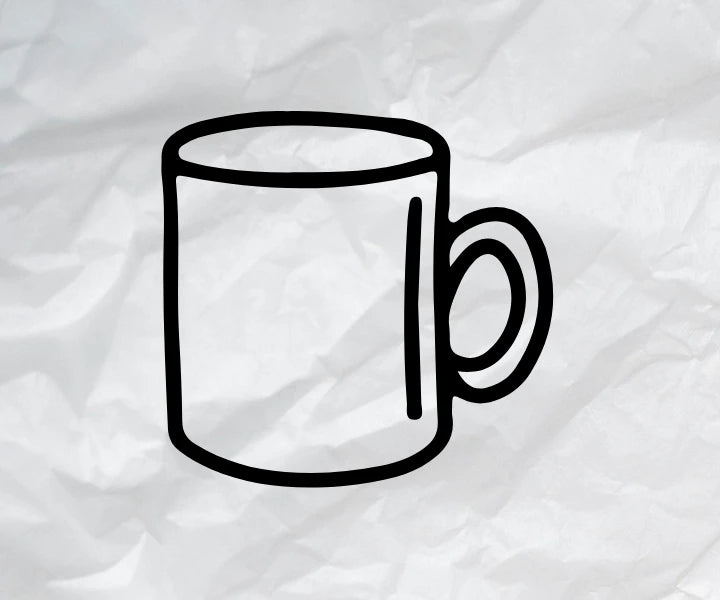 Vollzeitfrust Tasse mit Spruch – lustige Bürotasse, Geschenkidee für Kollegen